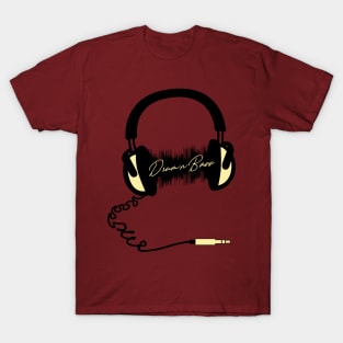 Headphone Audio Wave - Drum`n`Bass T-Shirt